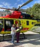 Вертолет санавиации совершил 47 вылетов в рамках реализации регионального проекта «Развитие системы оказания первичной медико-санитарной помощи» национального проекта «Здравоохранение».